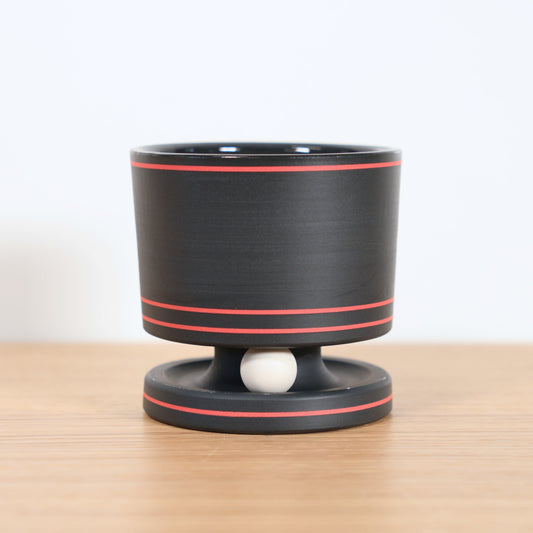 "Black & Red" Rolling Rocks Tumbler